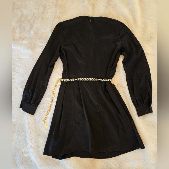 Michael Kors Long Sleeve Black Dress - Picture 2 of 4